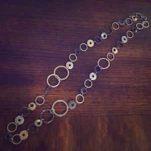 Tri-metal Necklace